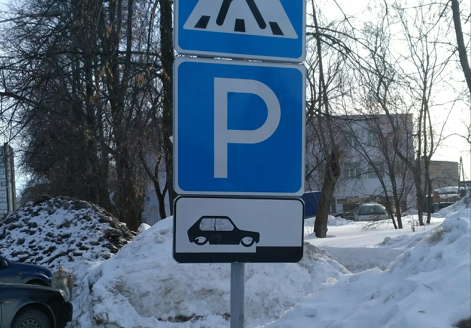 Parking for Delorean - Назад в будущее, Parking, Delorean, Back to the future (film)