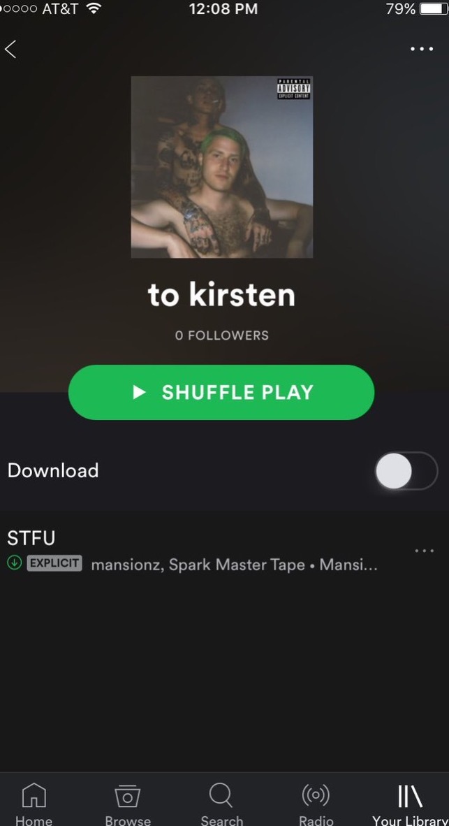 American woman dumped boyfriend using Spotify playlist - Relationship, Parting, Longpost