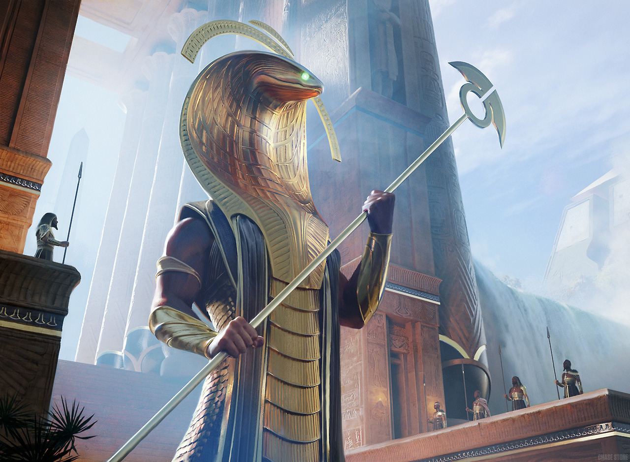 The Gods of Amonkhet - Magic: The Gathering, Art, Longpost