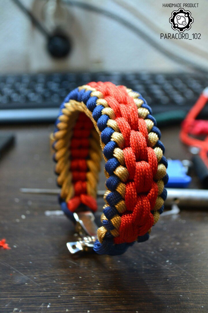 A couple of beautiful works of paracord! - My, , Handmade, , Handmade