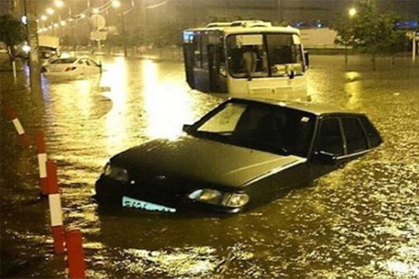 Flood in Krasnodar 2016 - Krasnodar, Flood, The Element of Water, Element, The photo, Longpost