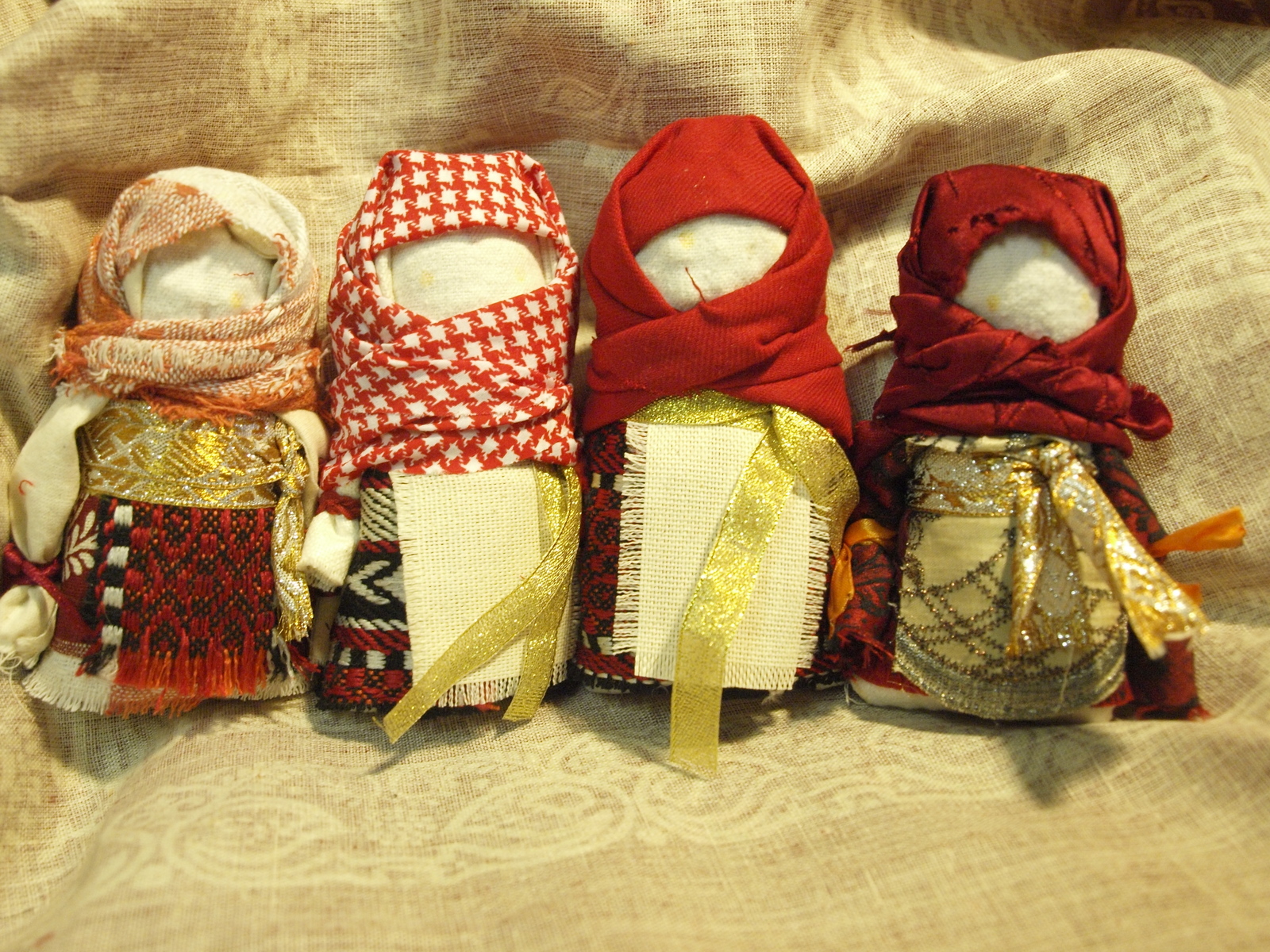 Folk puppets made of bast - My, Kai Yara, , Amulet, Creation, Goat, , Kostroma, Longpost, Doll