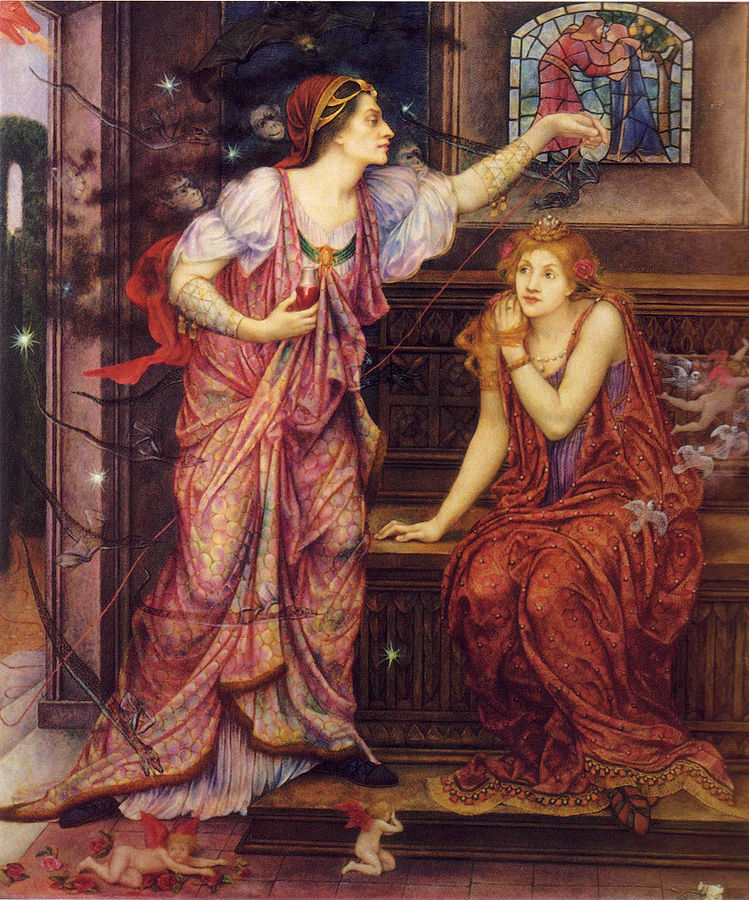 Evelyn de Morgan (1855 - 1919) - Pre-Raphaelites, Painting, Art, Longpost