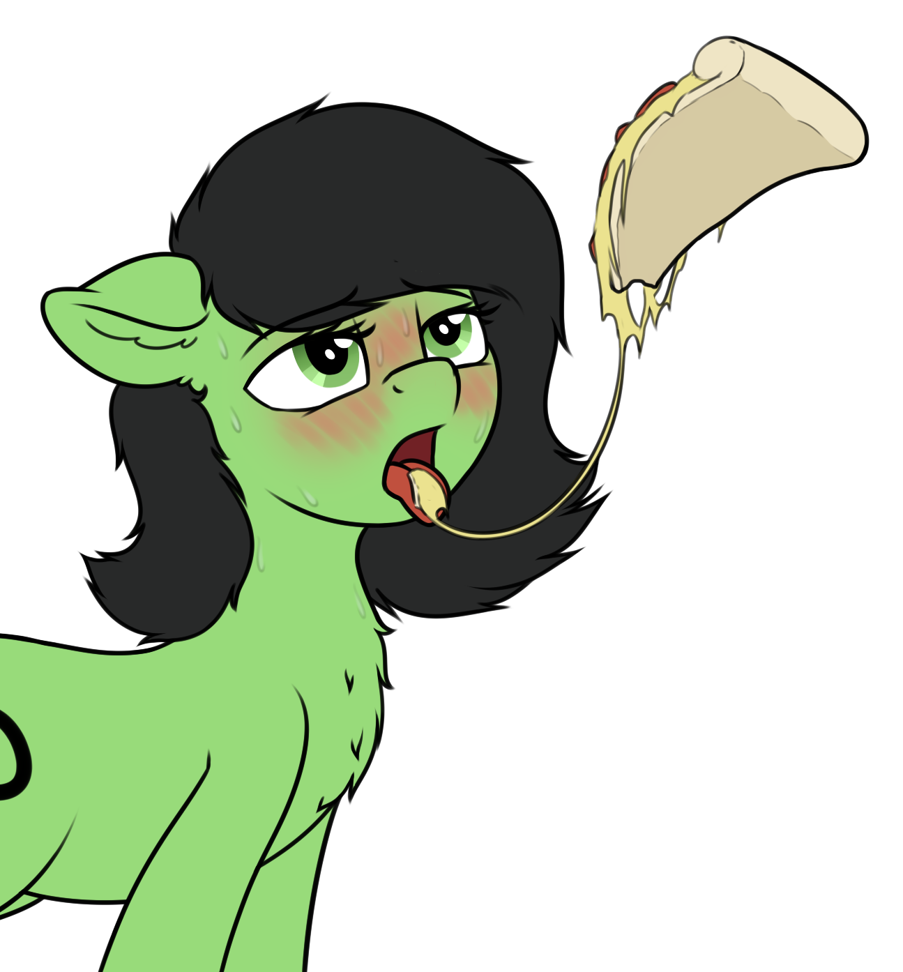 Pizza - My little pony, Original character, Filly Anon, MLP Edge