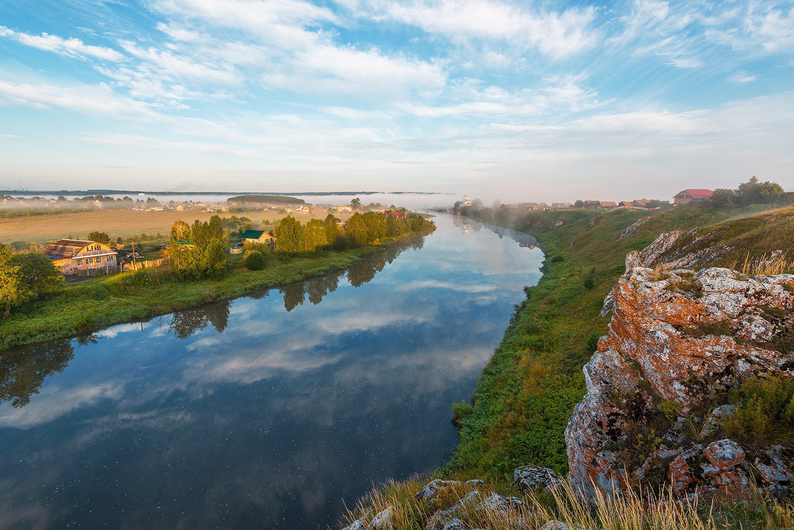 Село Слобода - Свердловская область, Чусовая, Россия, Фотография, Природа, Пейзаж, Зелень, Надо съездить, Длиннопост