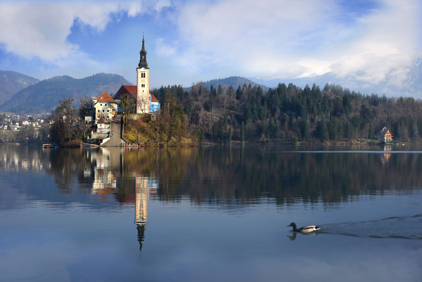 Lake Bled - Bled, Lake, Nature, Longpost