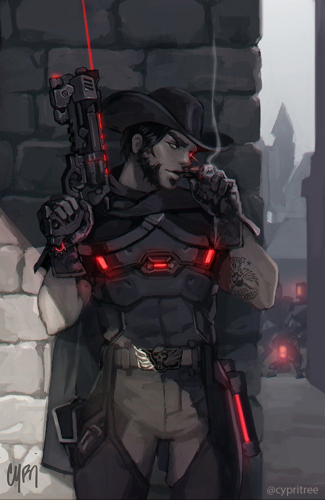 Blackwatch Scout Jesse McCree - Overwatch, McCree