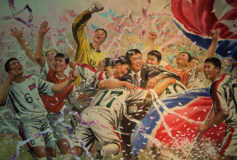 Art of North Korea - Painting, North Korea, Art, Longpost