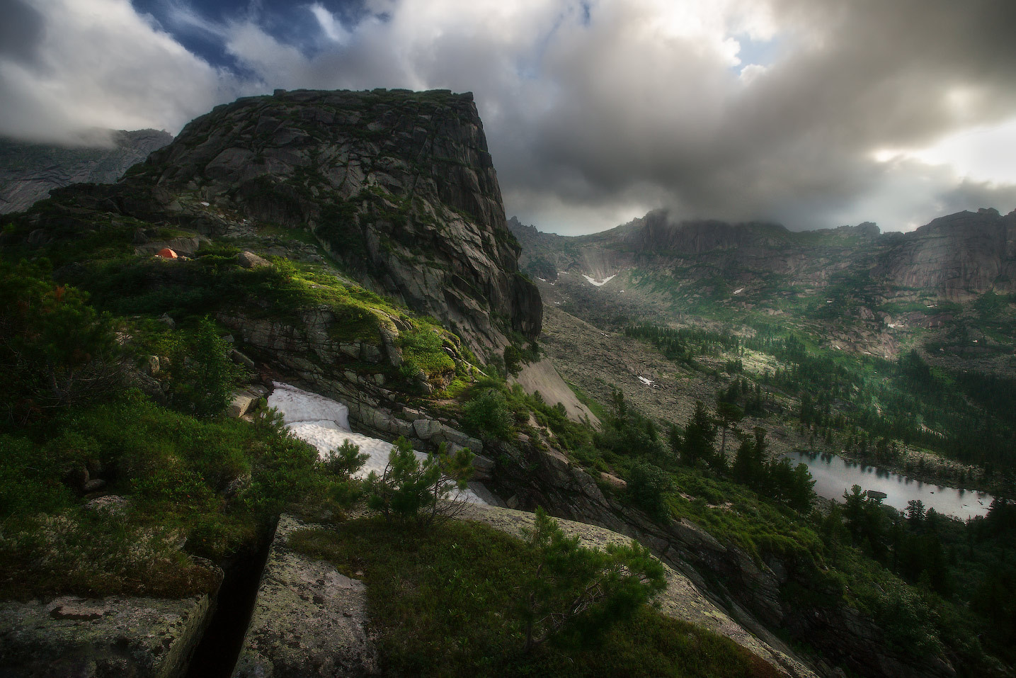 Ergaki Natural Park - Russia, Nature, Ergaki, Krasnoyarsk region, The nature of Russia, Mountain Spirit Lake, Azure Lake, , Longpost