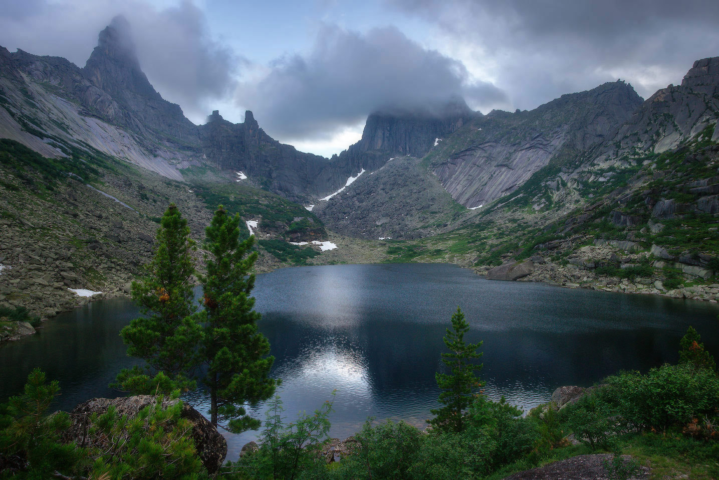 Ergaki Natural Park - Russia, Nature, Ergaki, Krasnoyarsk region, The nature of Russia, Mountain Spirit Lake, Azure Lake, , Longpost