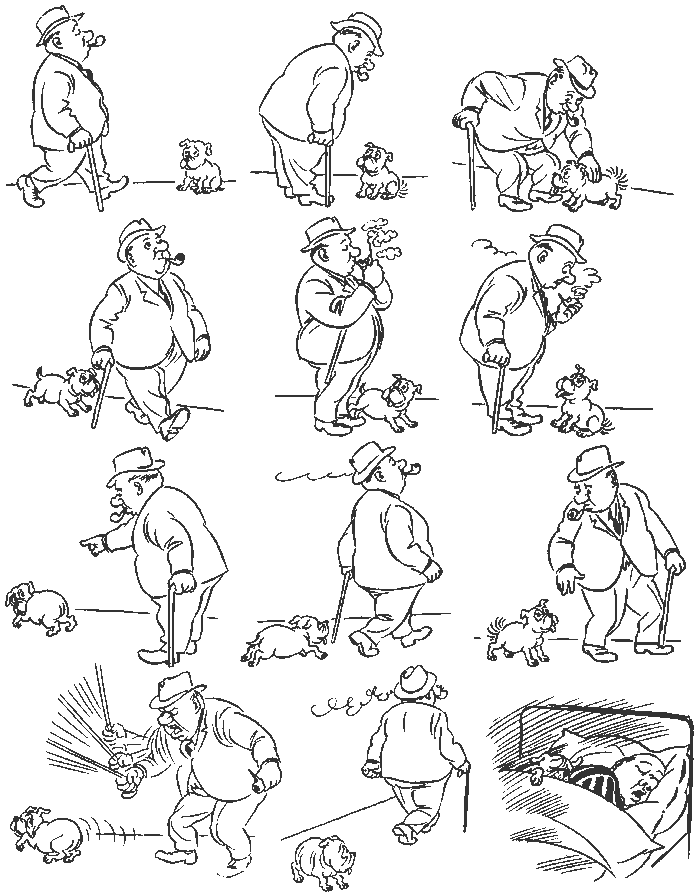 Cartoon Classic: Herluf Bidstrup - Caricature, Comics, Herluf Bidstrup, Longpost