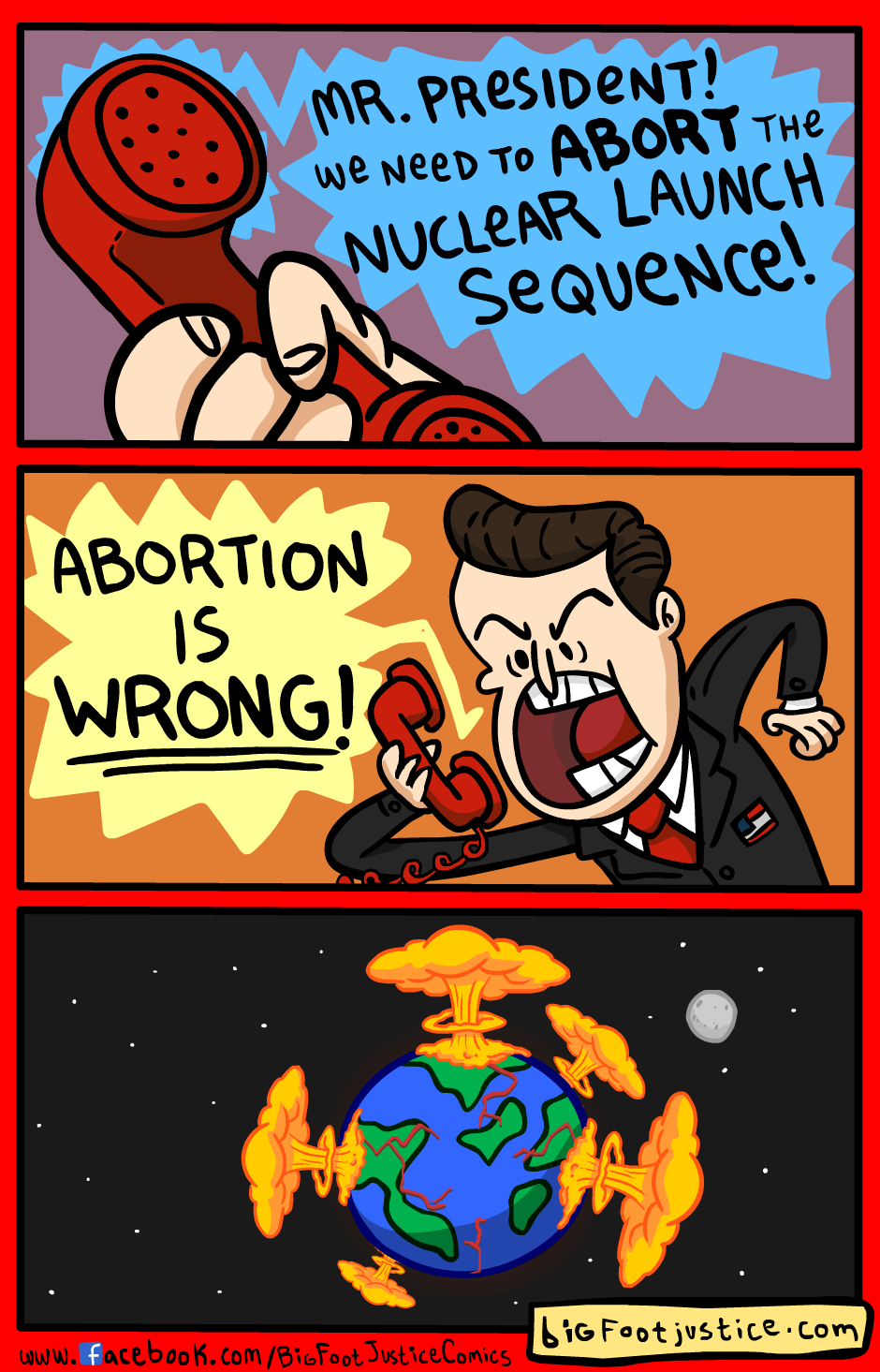 Last President - Comics, Humor, Abortion