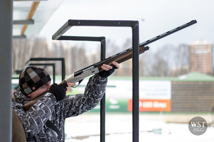 Benelli 828U World Tour. Shooting test at SSK Olympiets St. Petersburg - Hunting, Benelli, , Skeet shooting, Saint Petersburg, Longpost