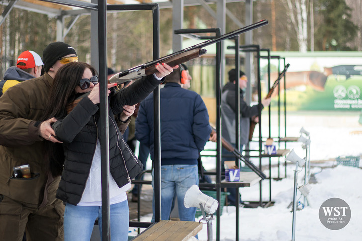 Benelli 828U World Tour. Shooting test at SSK Olympiets St. Petersburg - Hunting, Benelli, , Skeet shooting, Saint Petersburg, Longpost