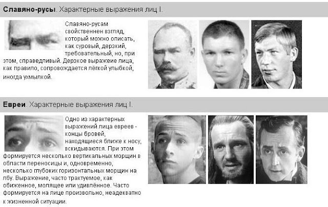 Face-control, or Jews VS Slavic-Russians (VERY many pictures, scrolling through is tormented) - Jews, , Differences, Longpost, Slavs