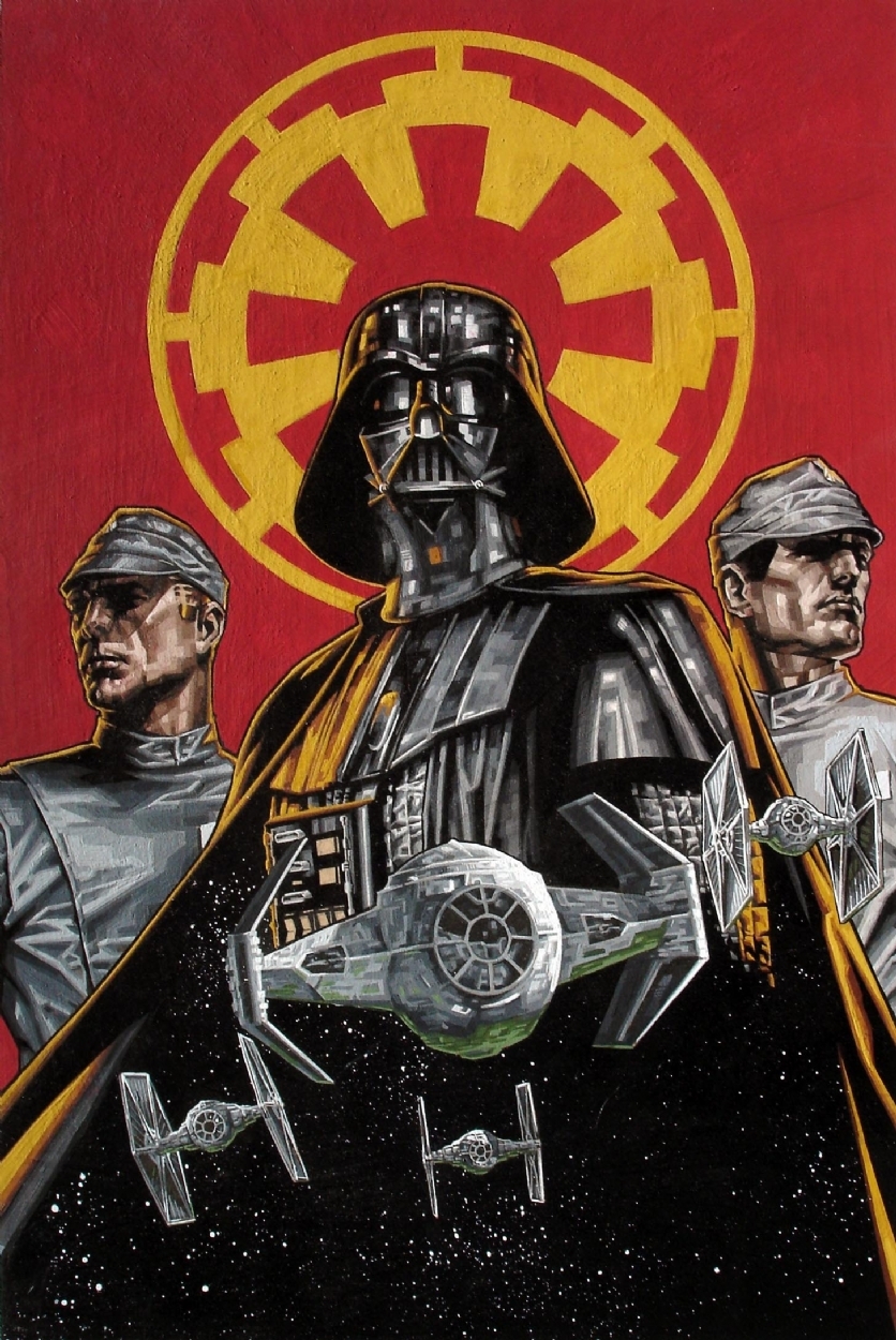 Hey citizen! Are you ready to volunteer for the Imperial Army? - Star Wars, Art, Longpost