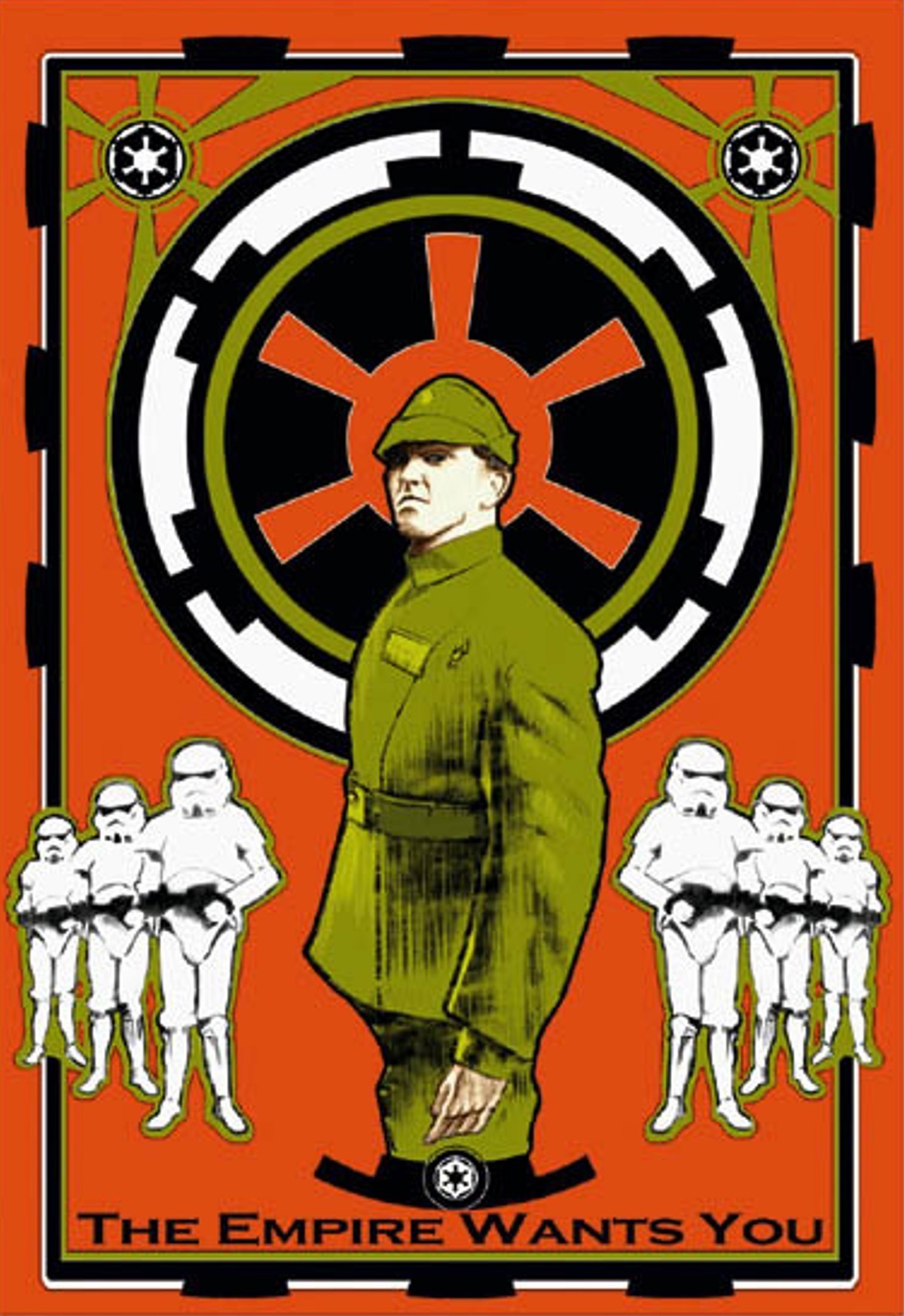 Hey citizen! Are you ready to volunteer for the Imperial Army? - Star Wars, Art, Longpost