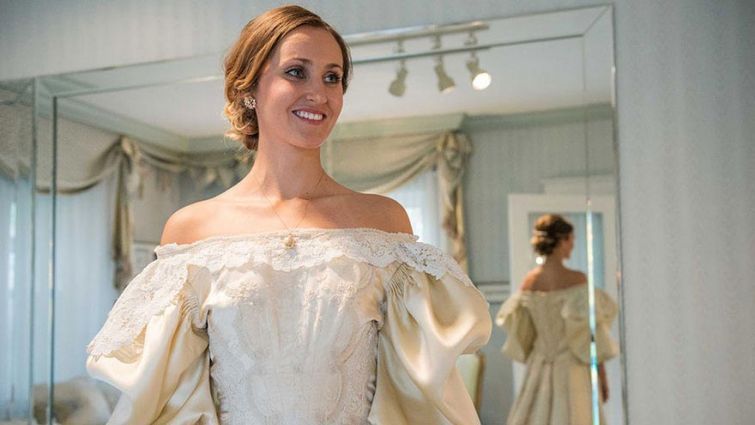 The bride became the 11th woman in her family to wear a 120-year-old wedding dress - Wedding, The photo, Longpost