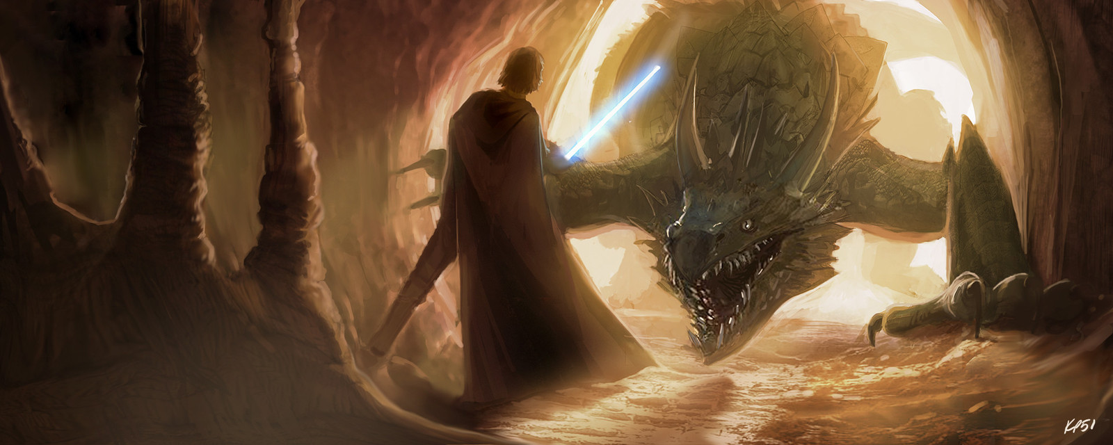 Another selection of art on the theme of Star Wars - Star Wars, Art, Longpost