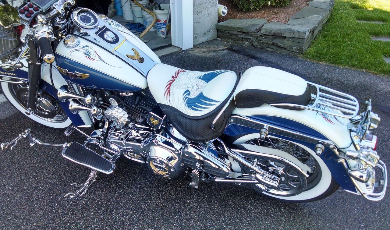 Eagle! - Moto, Motorcycles, Bike, Custom, Harley-davidson, Tuning, Eagle, Longpost, Customization