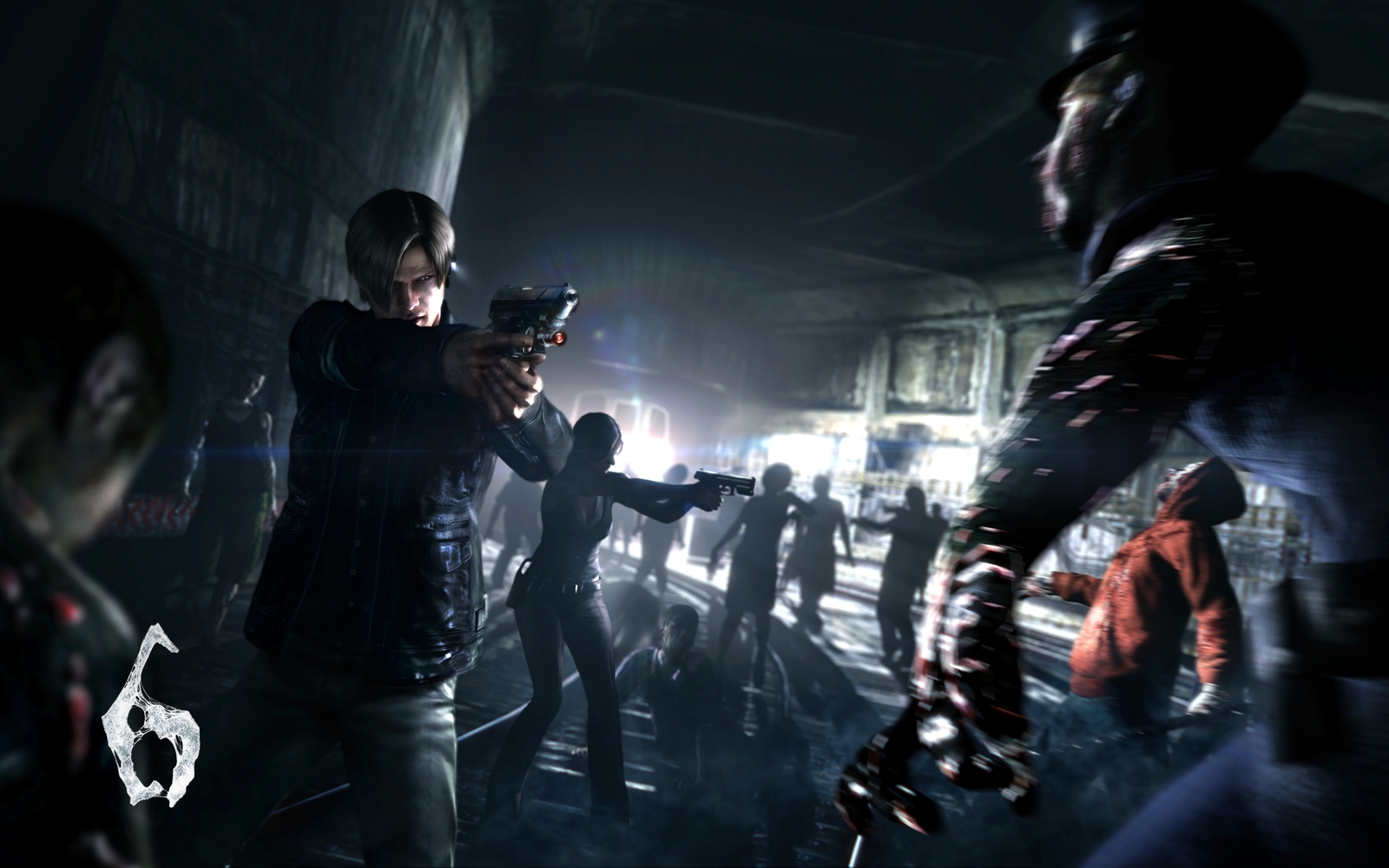 Обои на рабочий стол по игре Resident Evil 6 - Арт, Resident Evil, Обои на рабочий стол, Длиннопост