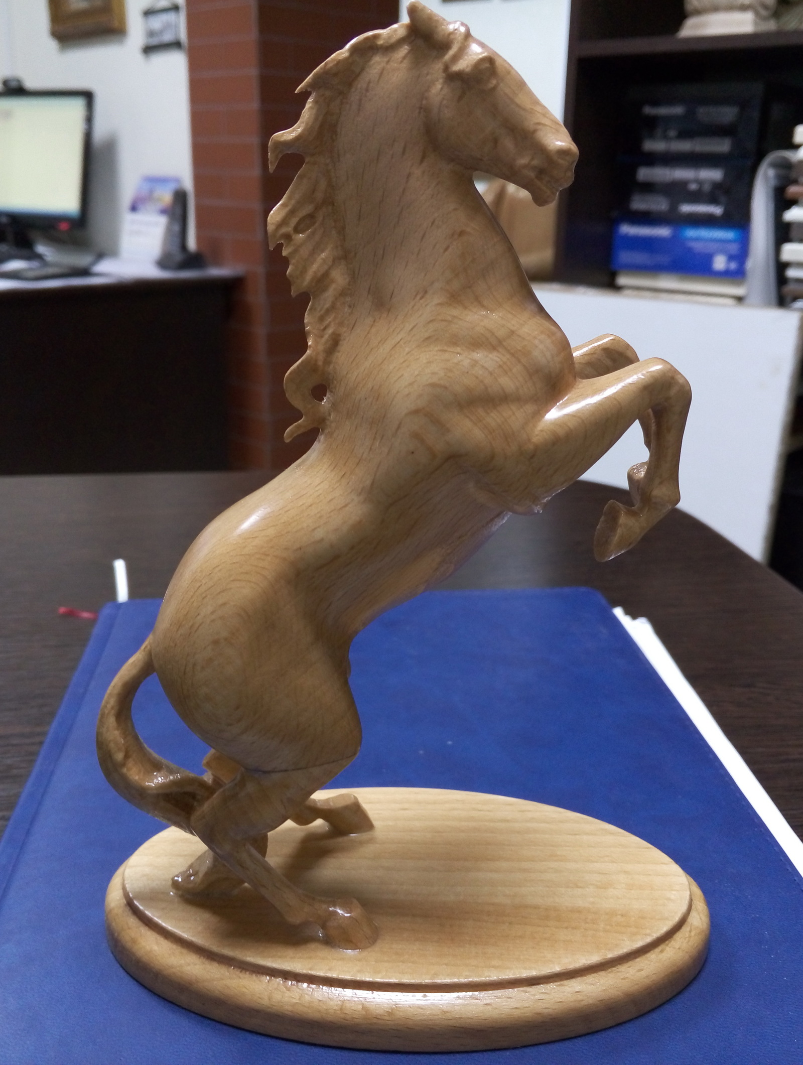 CNC horse - My, CNC, Milling, , , Video, Longpost