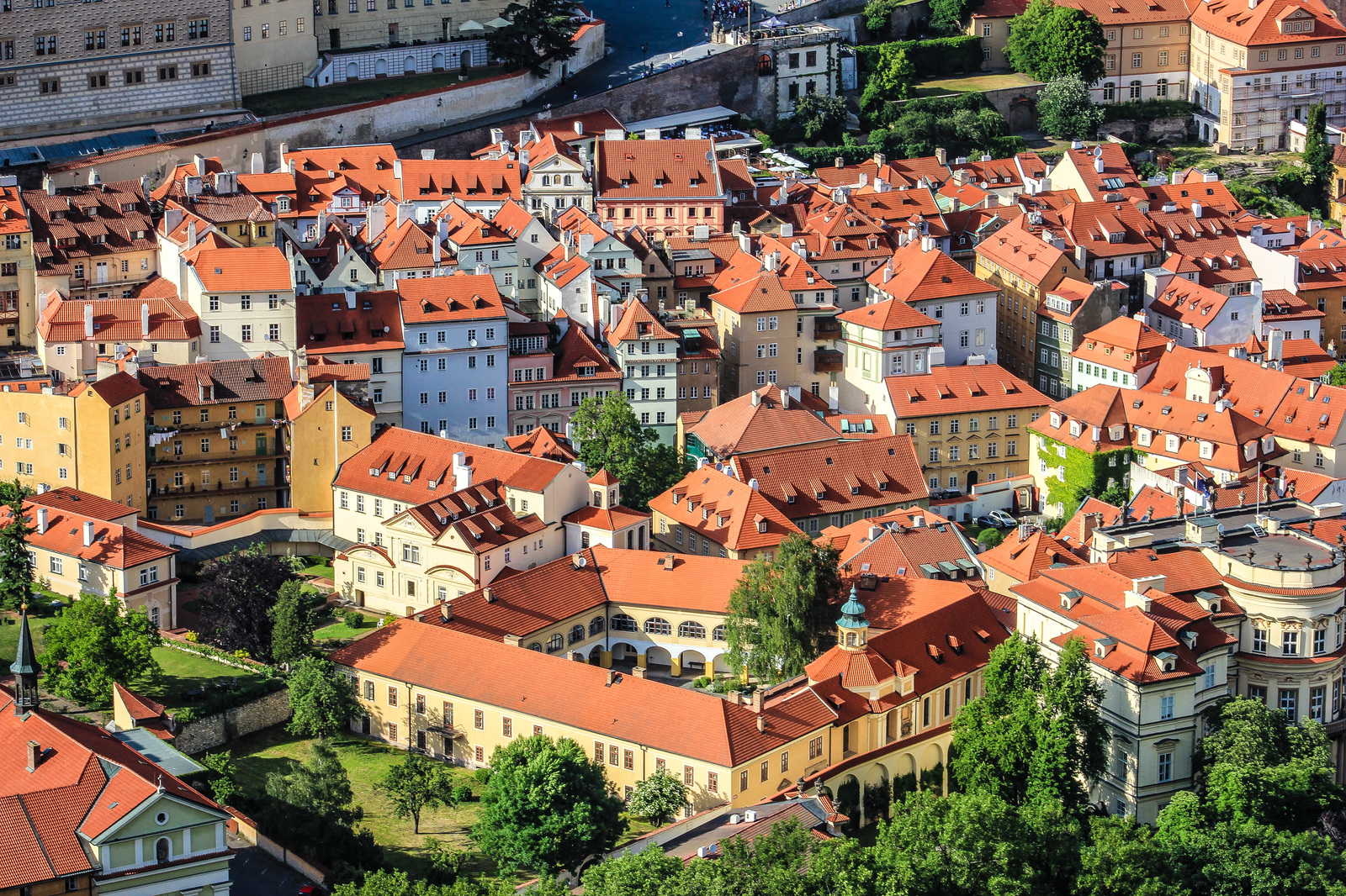 Houses in Prague - My, The photo, Prague, Czech