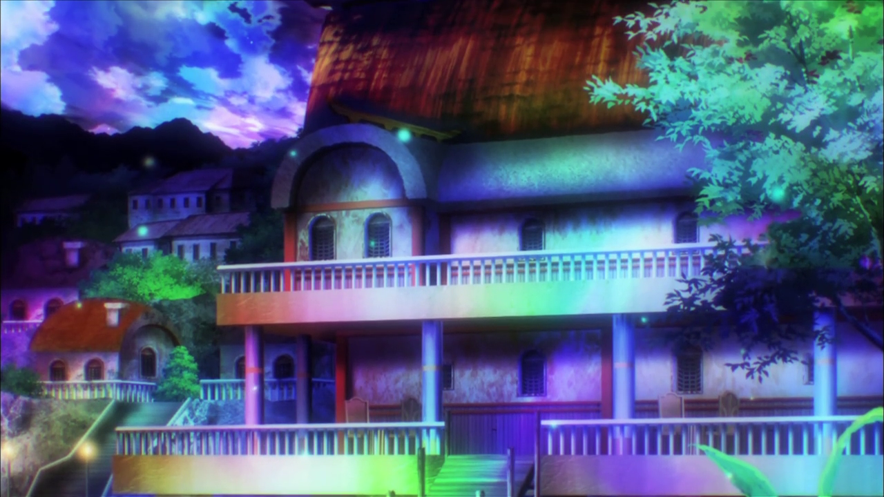 Animated series backgrounds as a separate art form - Anime, No game no life, 3D graphics, Longpost