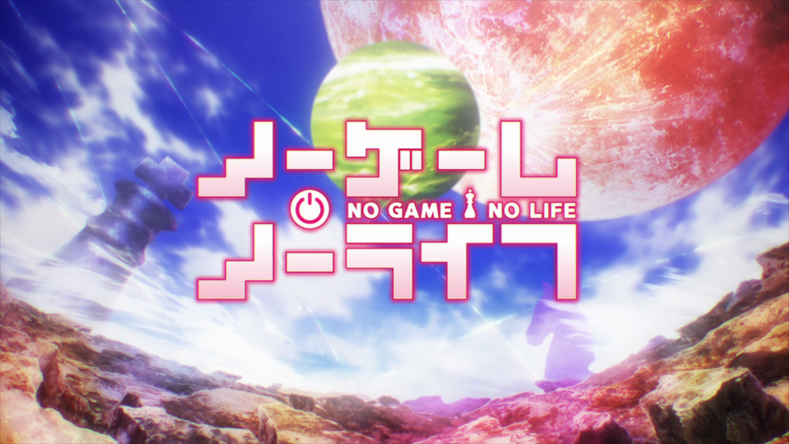 Animated series backgrounds as a separate art form - Anime, No game no life, 3D graphics, Longpost