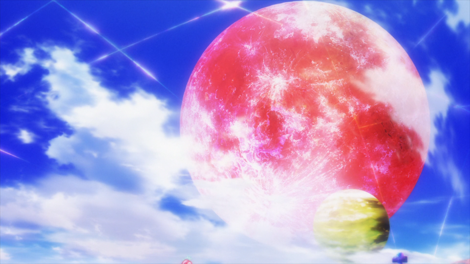 Animated series backgrounds as a separate art form - Anime, No game no life, 3D graphics, Longpost