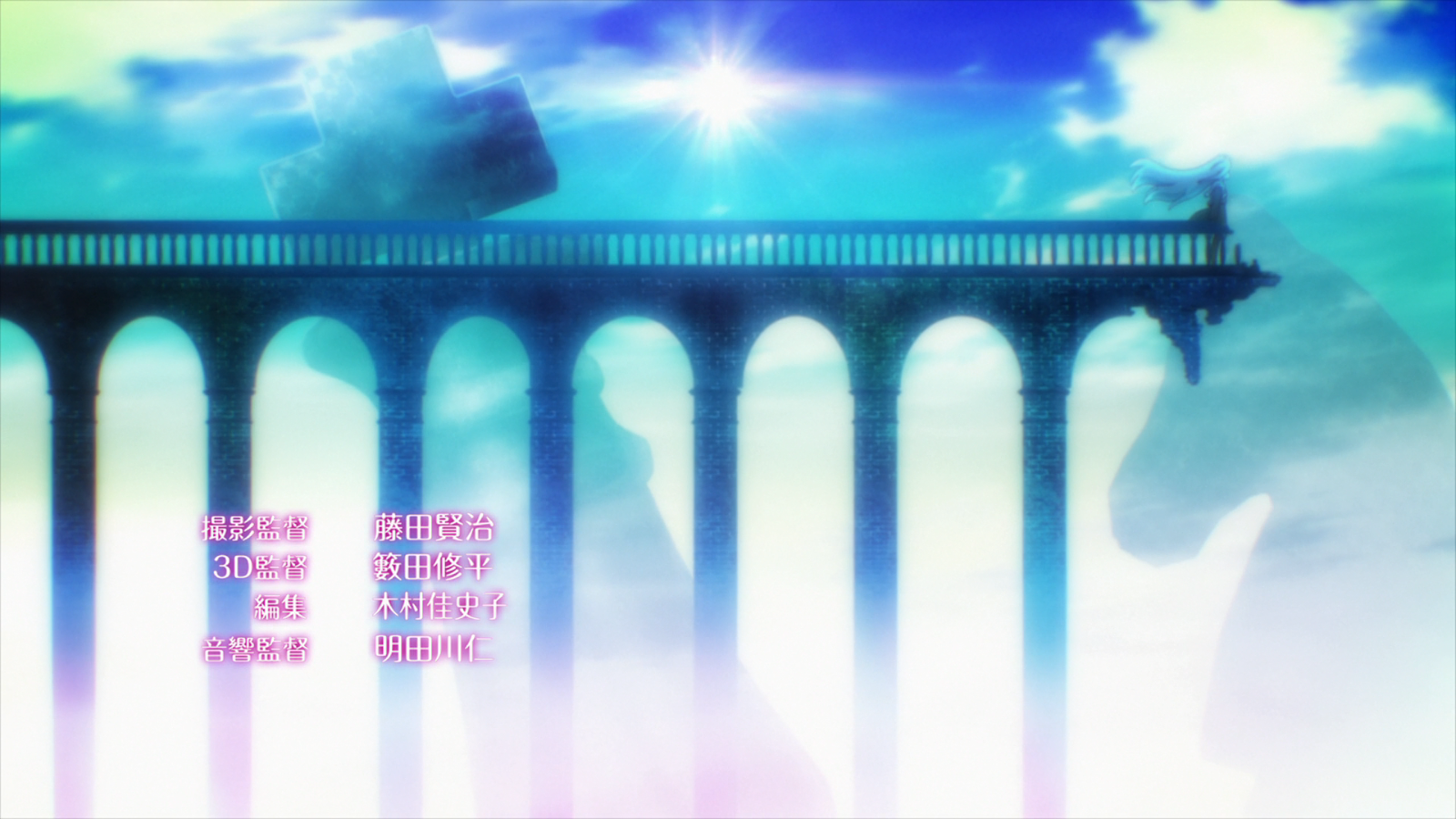 Animated series backgrounds as a separate art form - Anime, No game no life, 3D graphics, Longpost