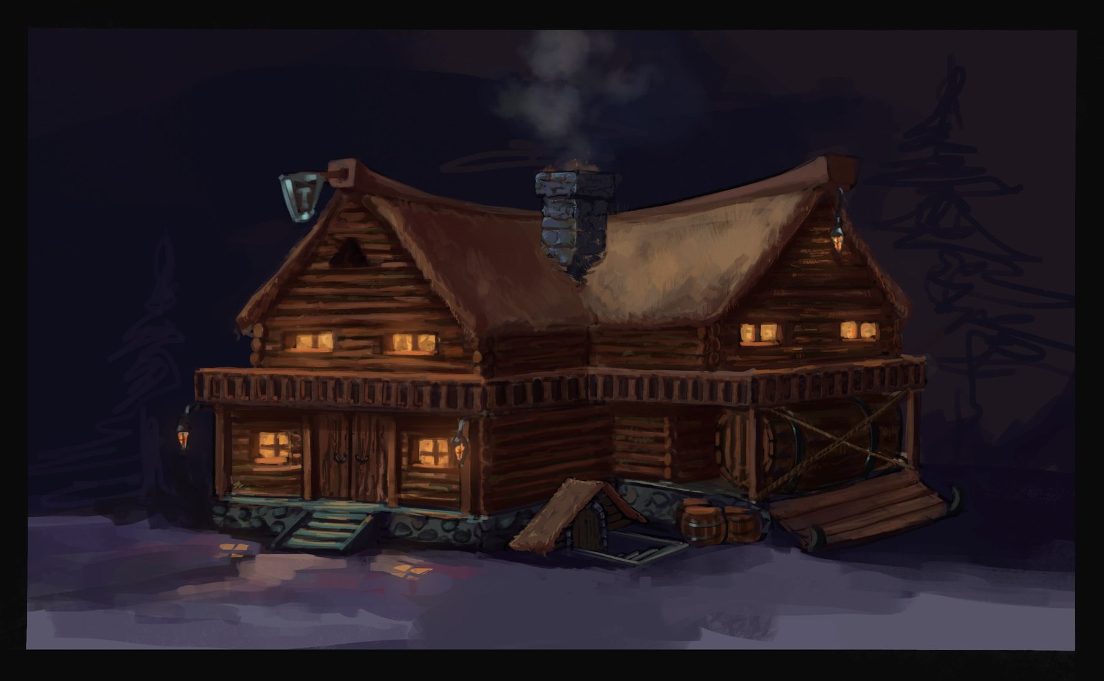 Night is coming - Tavern - My, Gamedev, Indie, Game development, Unity, Инди, Computer games, Video, Longpost