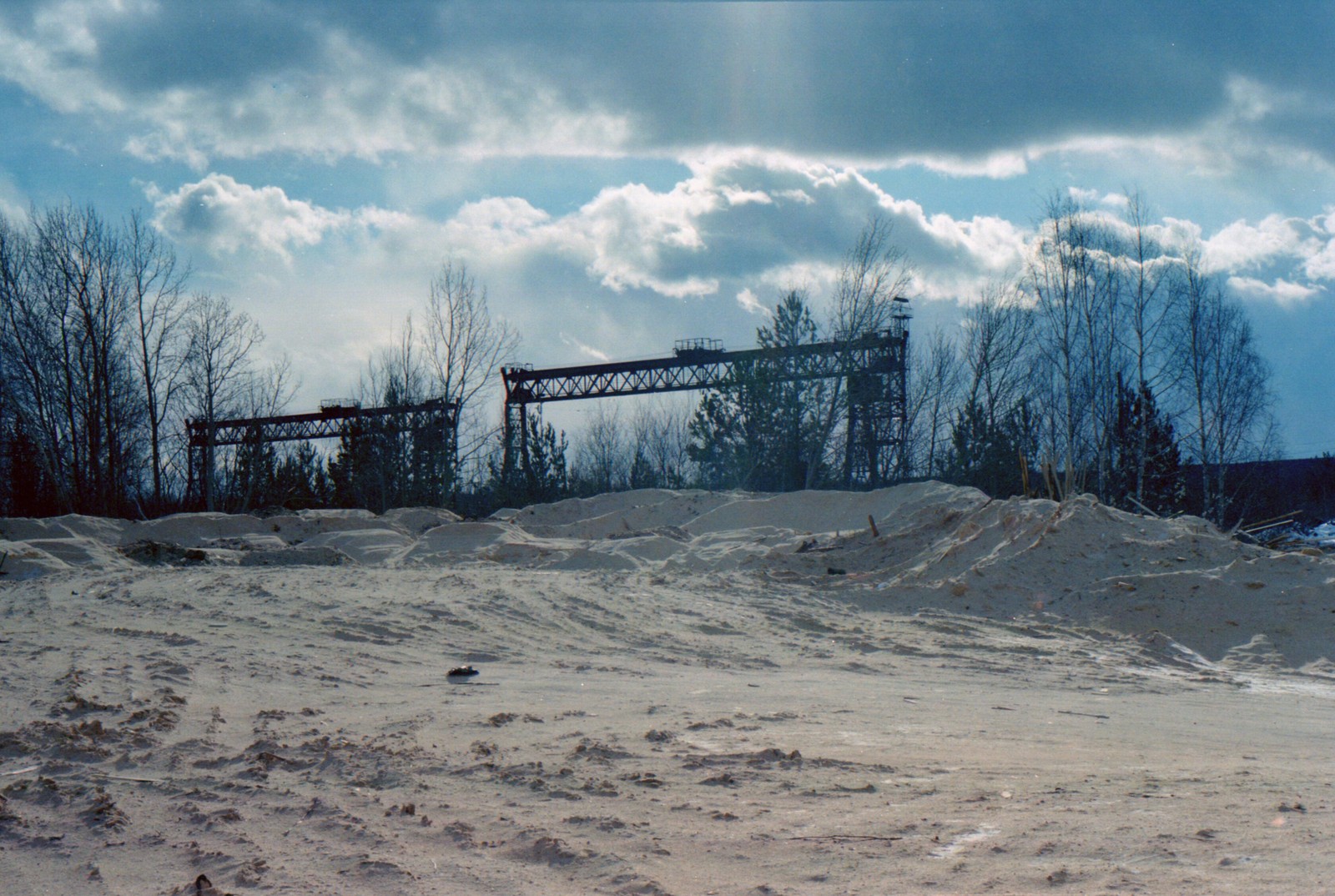 A few photos on film. - My, The film did not die, Pentax, Industrial zone, Kodak, Longpost