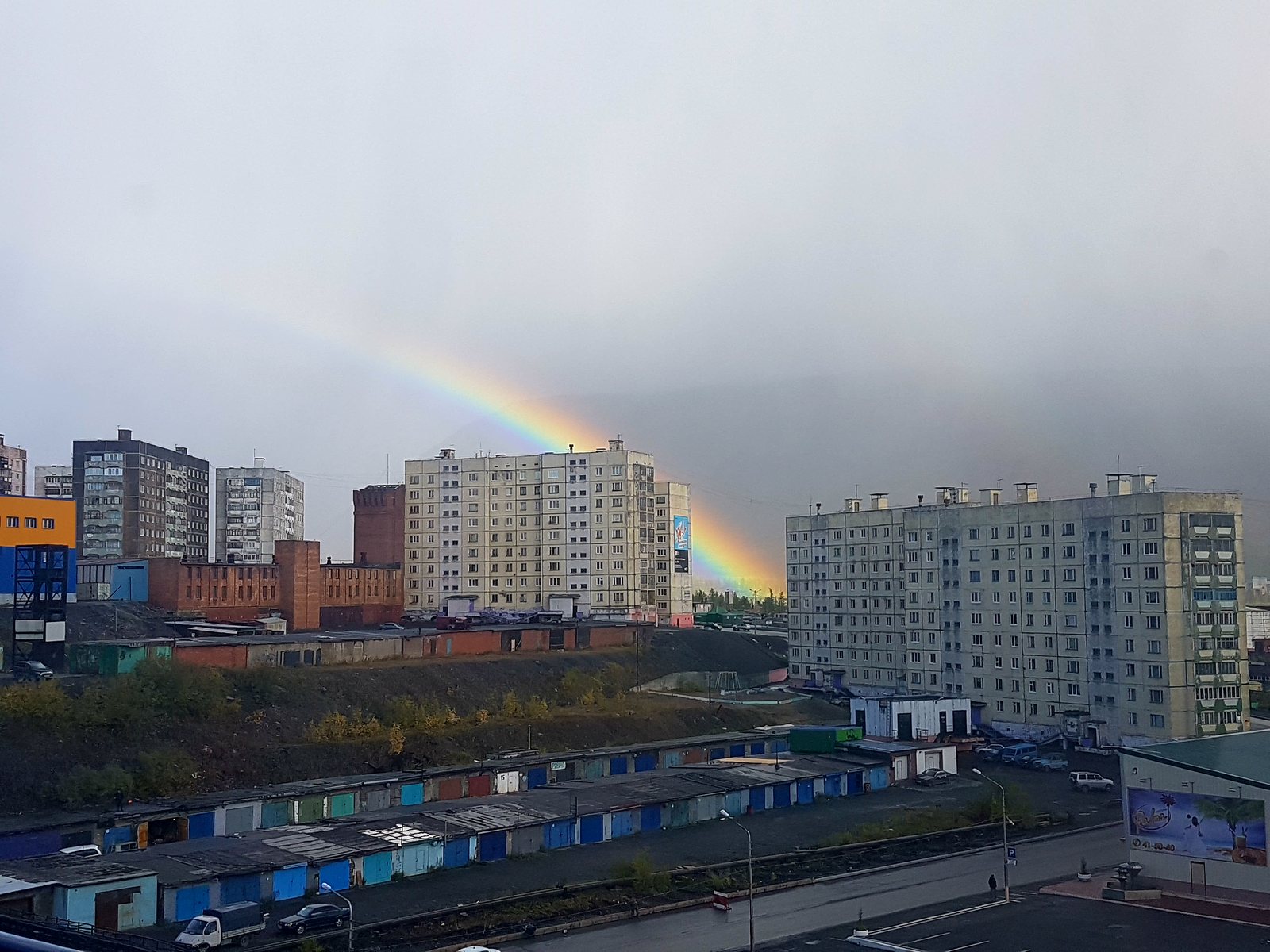 Norilsk contrasts - My, Norilsk, Talnakh, The photo, Nature, Longpost