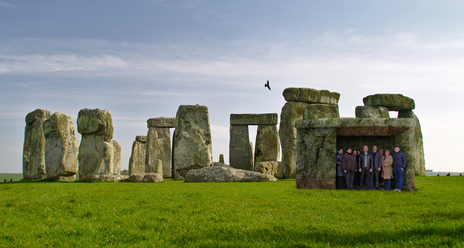 Grand opening of the bus station - Construction, Stonehenge, Bus station