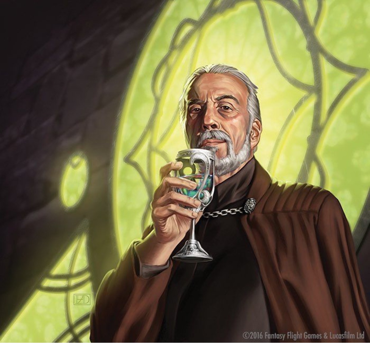 Count Dooku art - Star Wars, Art, Longpost