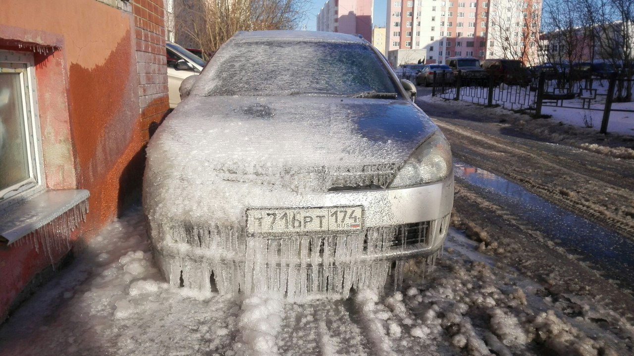 April? No, you haven't heard... - April 1, Yamal, New Urengoy, Bad luck, The ice is melting