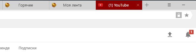 (42) YouTube bookmarks - My, Youtube, Tabs, Slopok, Browser