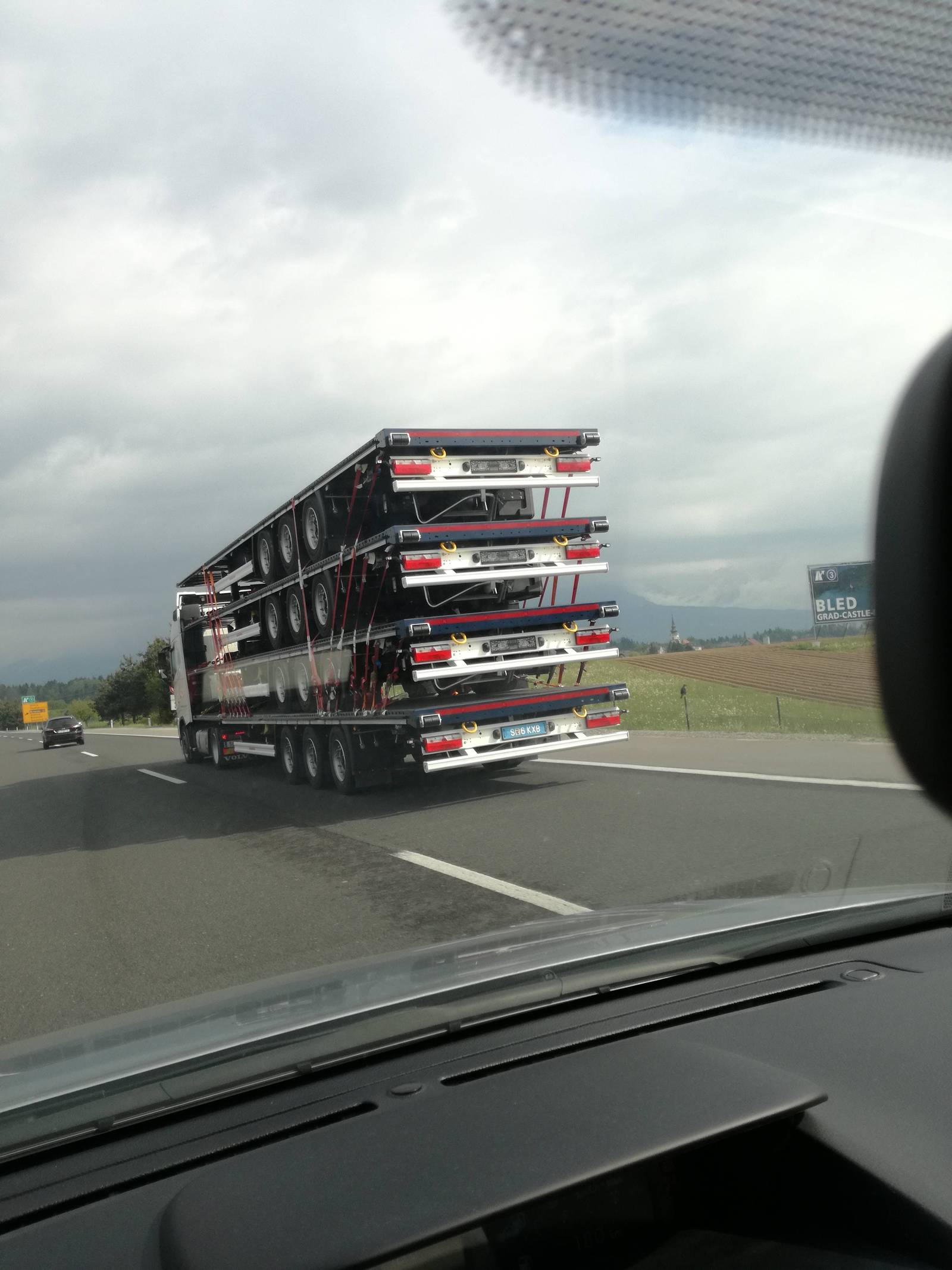 Trailer on trailer with trailers - Truck, Trailer