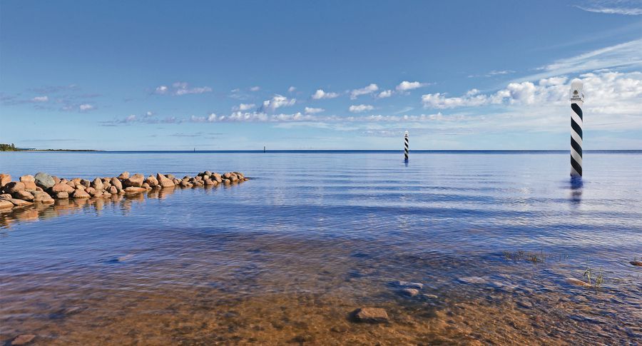 Buoy border! - Russia, Estonia, Politics, media, The border, Media and press