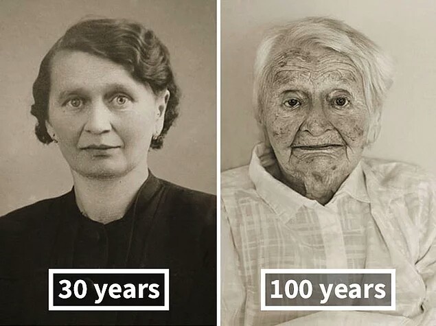 Then and now: - People, Age, Old age, Longpost