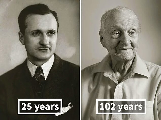 Then and now: - People, Age, Old age, Longpost