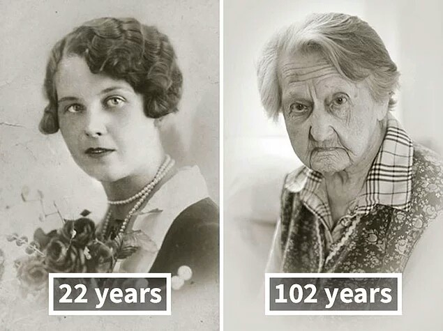 Then and now: - People, Age, Old age, Longpost