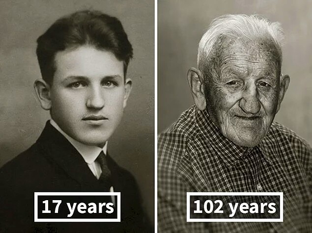 Then and now: - People, Age, Old age, Longpost