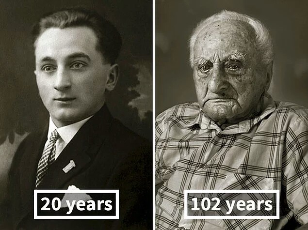 Then and now: - People, Age, Old age, Longpost