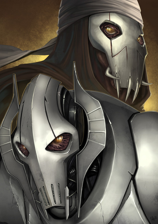 General Grievous (Kimaen jai Sheelal) - Star Wars, Art, Longpost, Halo