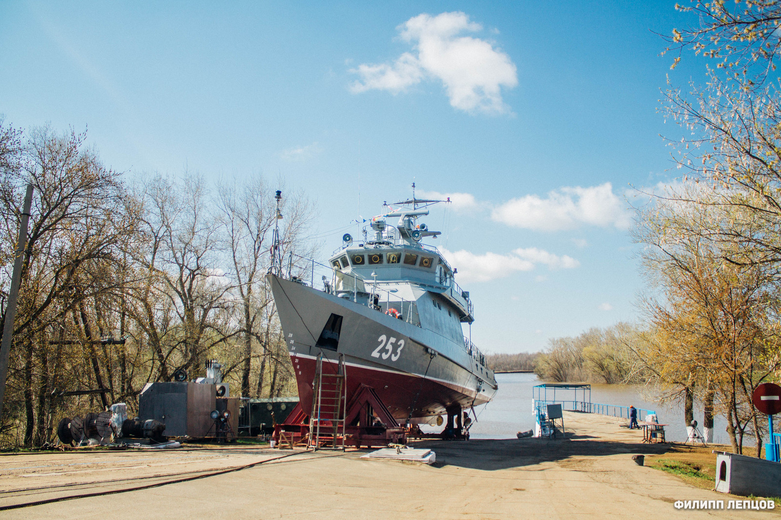 Rocket-artillery ship Mangystau - Ship, Kazakhstan, Zenith, Factory, Uralsk, Longpost