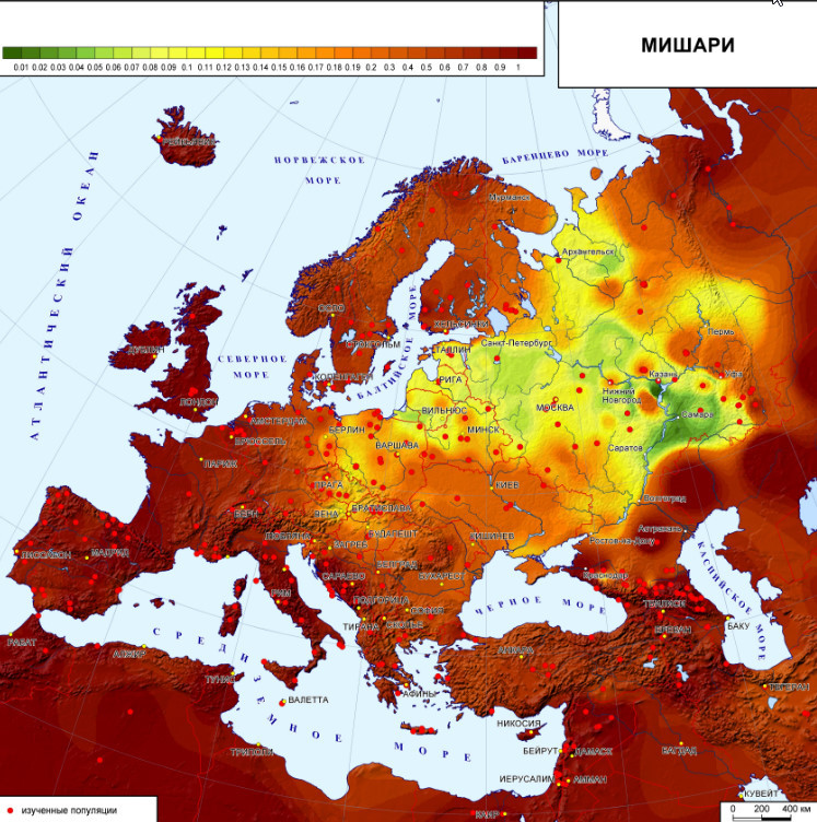 Генетическая близость: мокша, эрзя, чуваши, татары казанские, мишари, башкиры - Генетика, Генофонд, Мокша, Эрзя, Чуваши, Татары, Мишари, Башкиры, Длиннопост