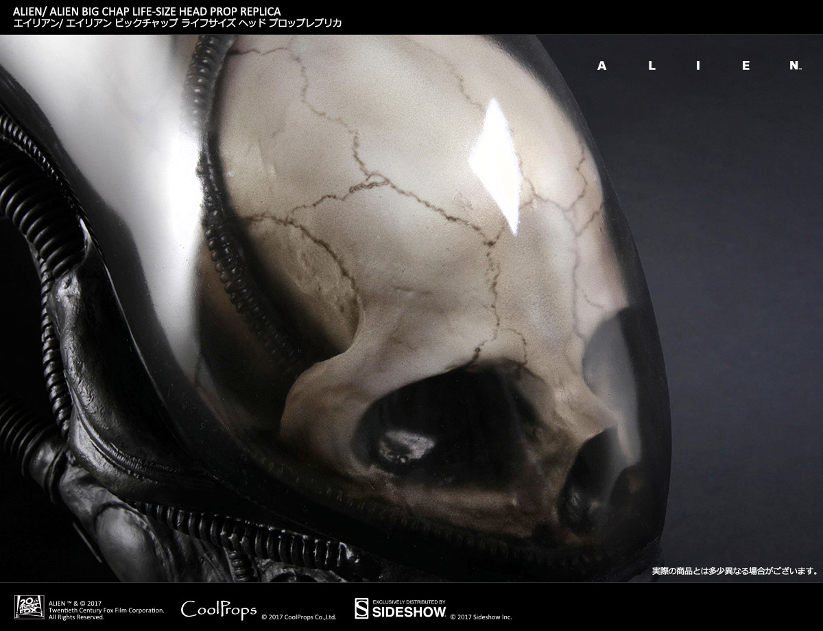 Replica of the Alien's head in full size - Stranger, Replica, Xenomorph, Head, Longpost