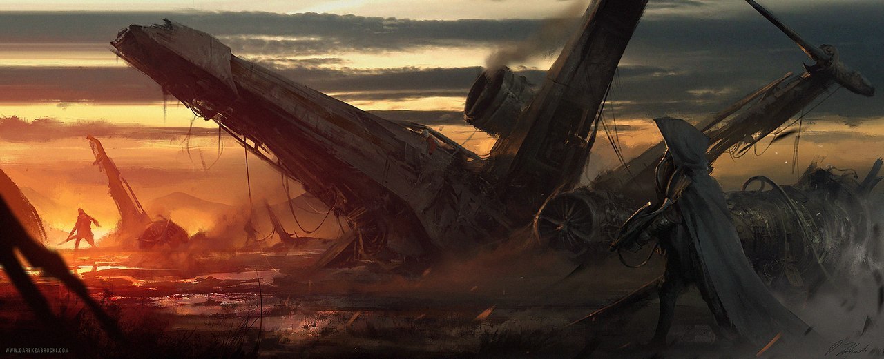 A selection of atmospheric art - Star Wars, Art, Longpost